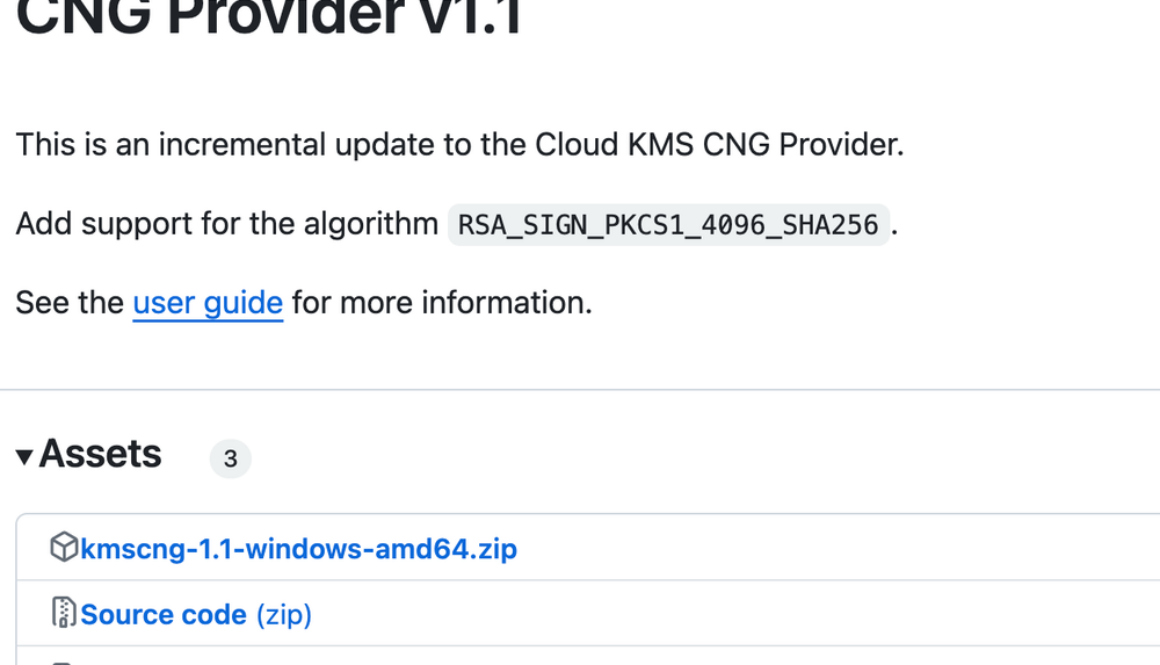 You can now sign Microsoft Windows artifacts with keys protected by Cloud HSM