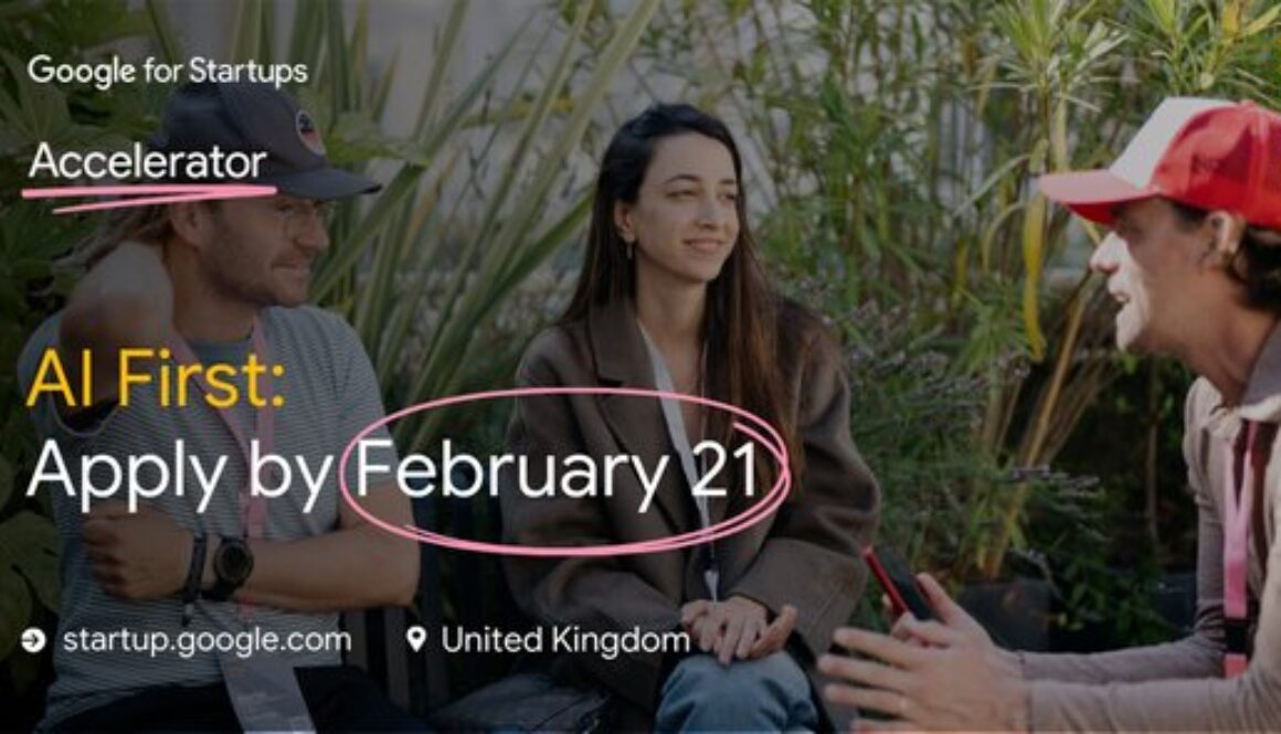 Announcing the 2025 Google for Startups Accelerator: AI First UK