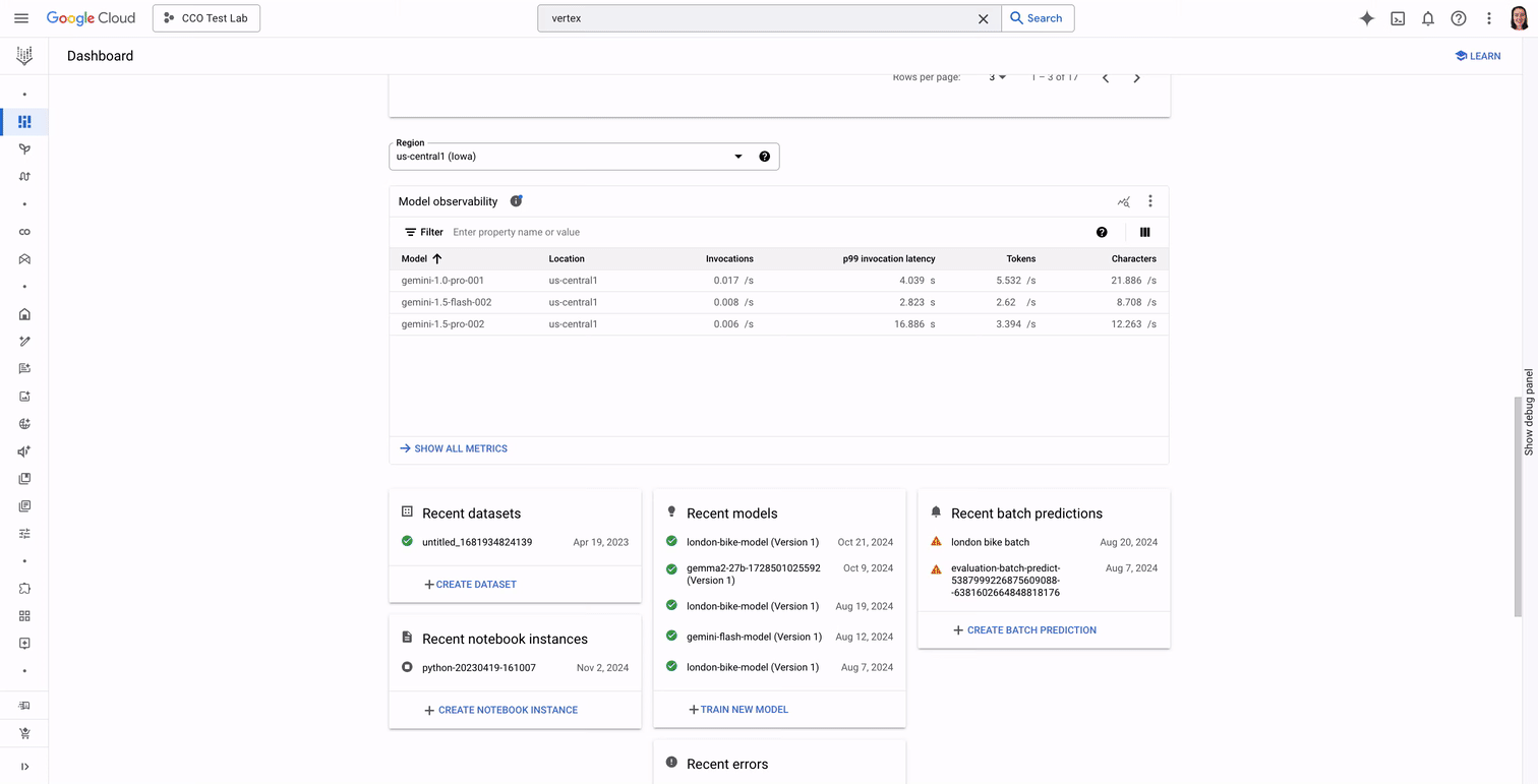 GCP – Introducing built-in performance monitoring for Vertex AI Model Garden
