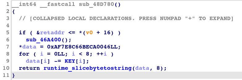 GCP – GoStringUngarbler: Deobfuscating Strings in Garbled Binaries