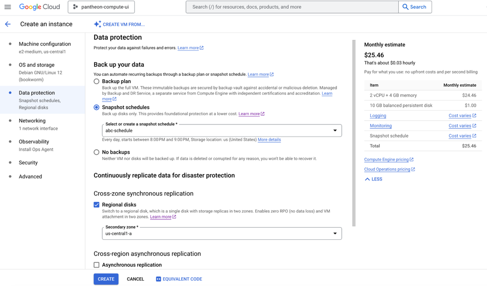 GCP – Elevate your workload resilience in console with data protection for Compute Engine