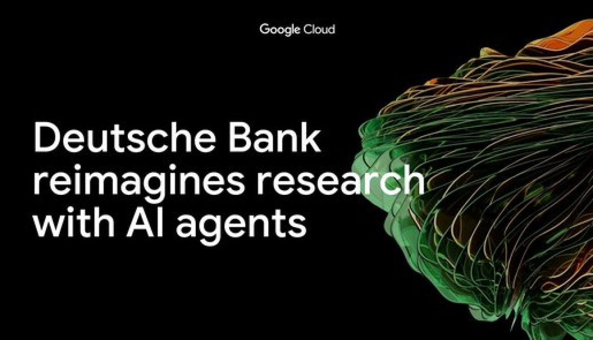 Deutsche Bank delivers AI-powered financial research with DB Lumina